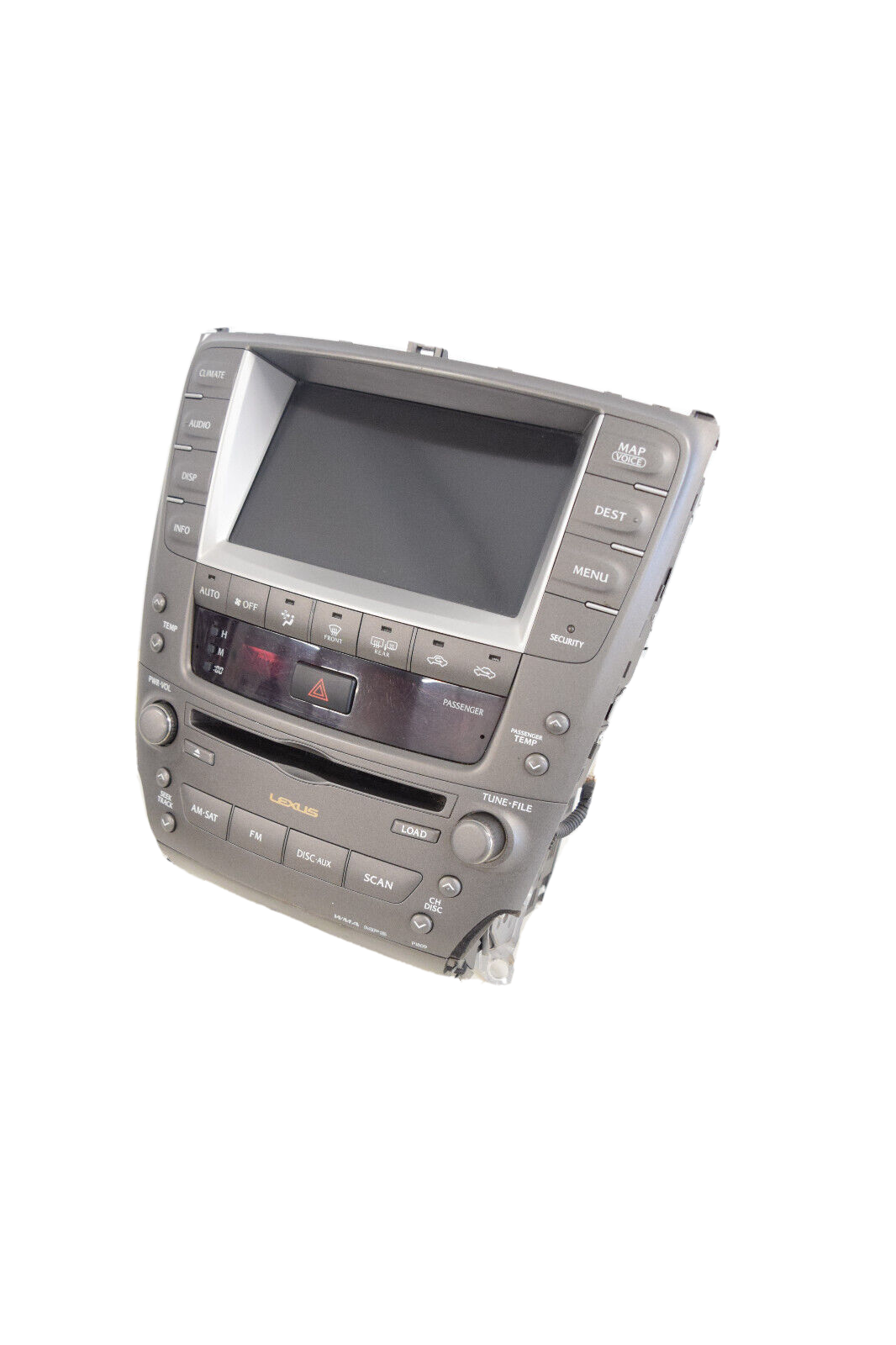 06 07 08 09 Lexus IS250 IS350 Navigation Radio CD Player Climate Ctrl 8611153050