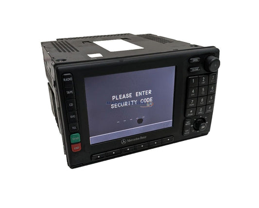 2000-2005 Mercedes W163 ML320 ML350 Navigation Radio A1638202086 W/CODE