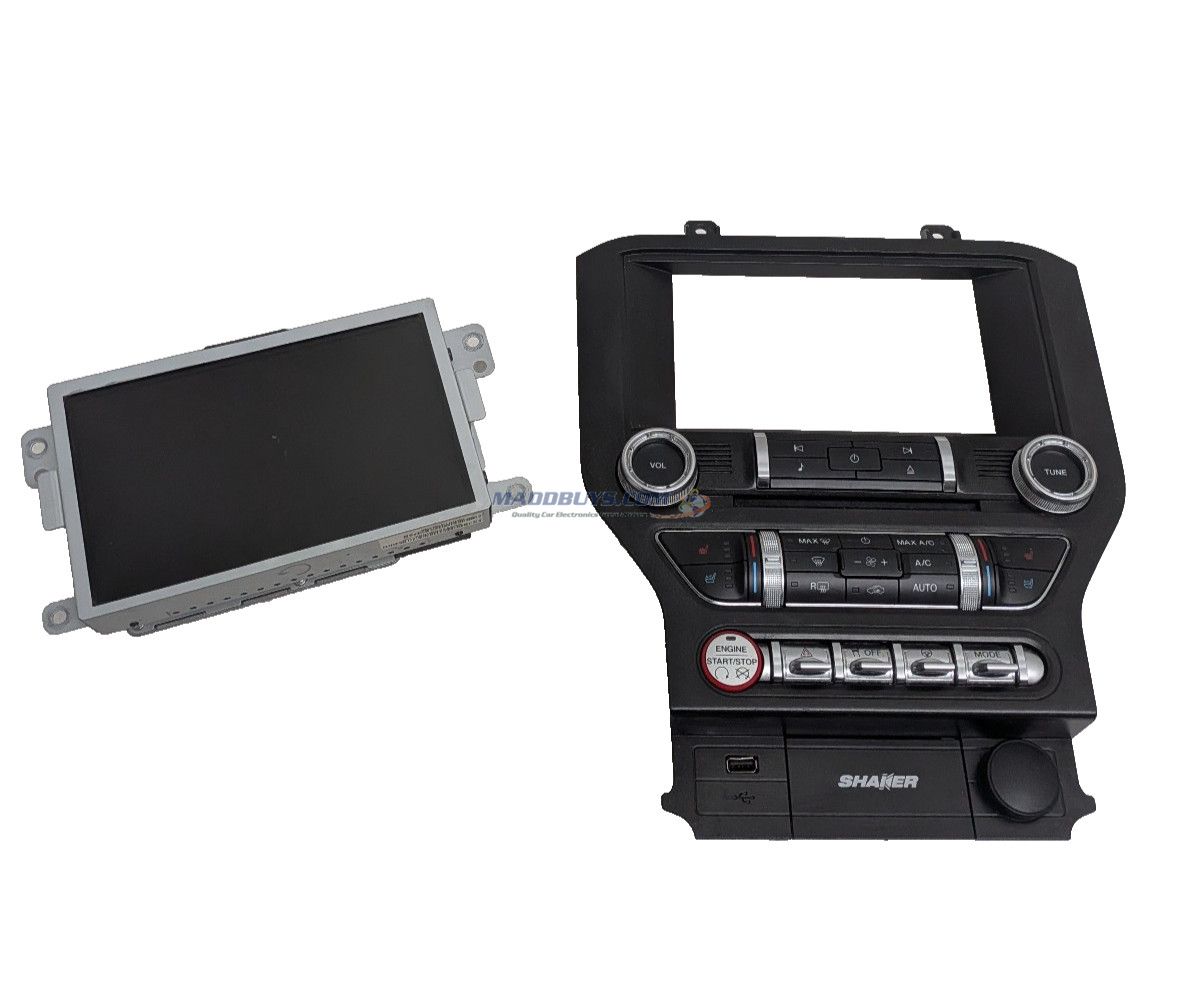 2017-2023 Ford Mustang  Sync 3 Touchscreen Display Radio Bezel  Climate Carplay