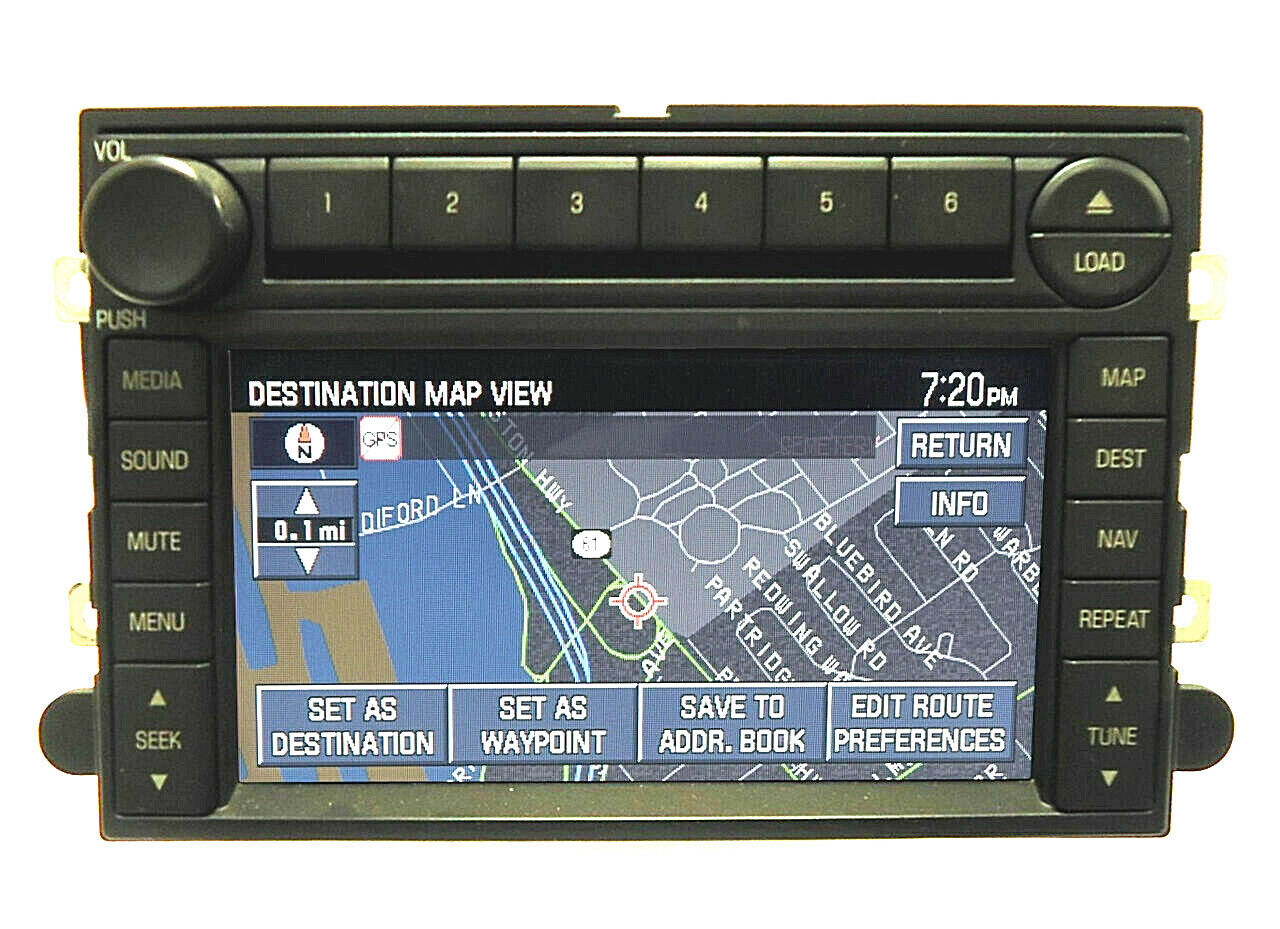 06 07 08 09 Ford Explorer Mountaineer Edge Navigation GPS Radio Display Screen
