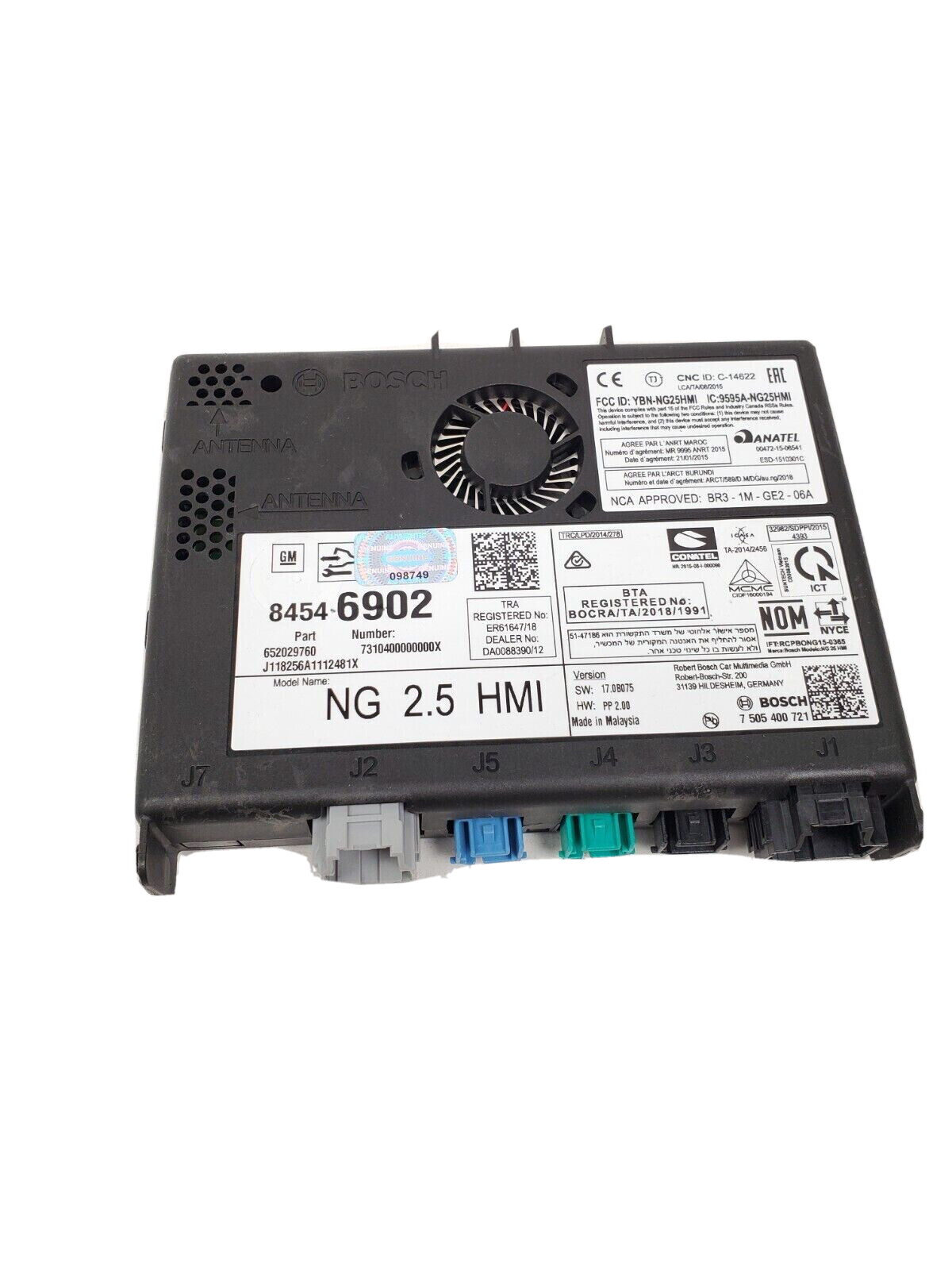18 19 20 21 Chevy Traverse Buick Encore HMI Multi Media Interface Control Module