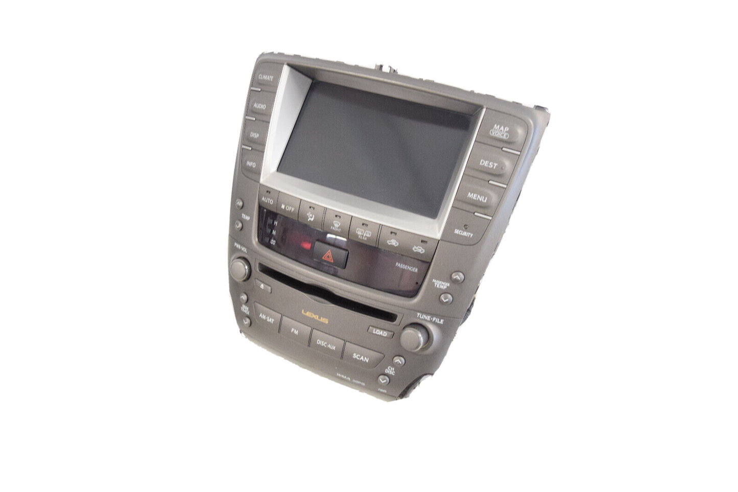 06 07 08 09 Lexus IS250 IS350 Navigation Radio CD Player Climate Ctrl 8611153050