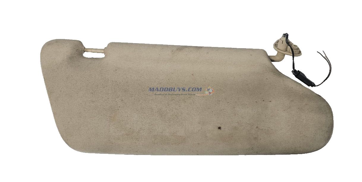 99 00 01 02 03 Mercedes ML Class RH Passenger & Driver Pass Side Sun Visor Beige