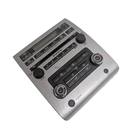 2008-2012 Nissan Titan Climate Control Radio Dash Bezel Rockford Fosgate