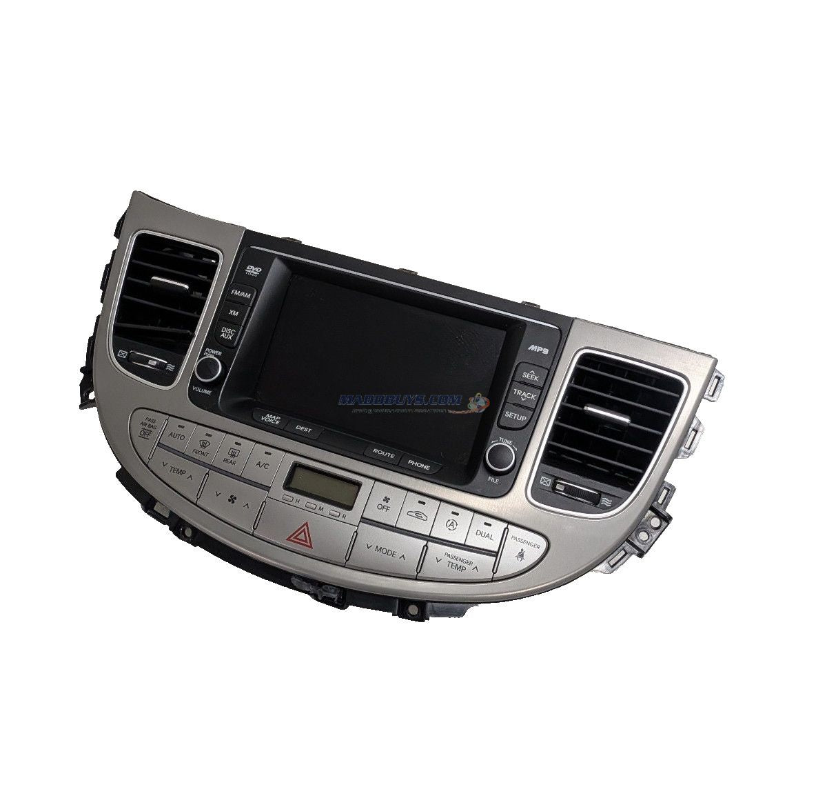 2009-2014 Hyundai Genesis Sedan Radio Navigation Display Screen Bezel 965633M850