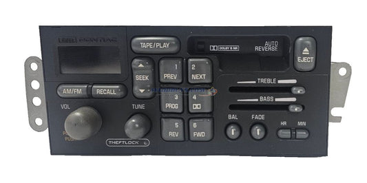 97 98 99 Pontiac GM Delco AM/FM Radio Cassette Player OEM  Stereo 16228052