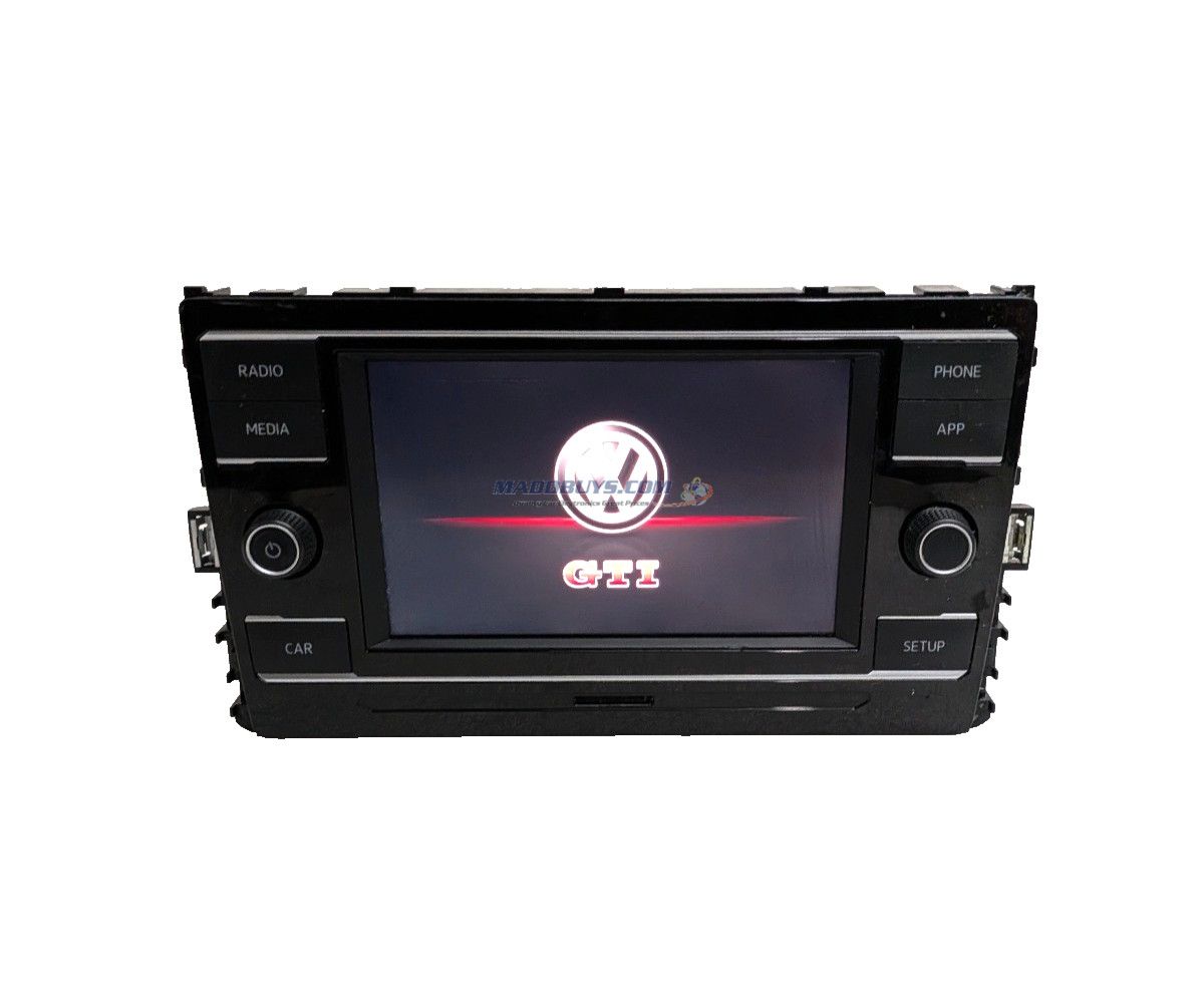 2018-2020 VW Tiguan Atlas Golf GTI 6.5" Touchscreen Radio CD Player 5G6035868