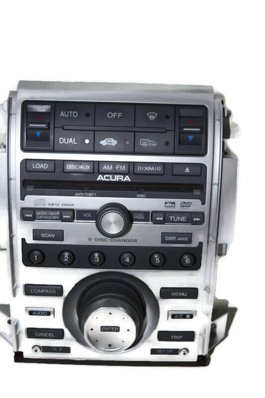 06 07 08 Acura RL Radio 6 Disc CD DVD Player 39100-SJA-A30