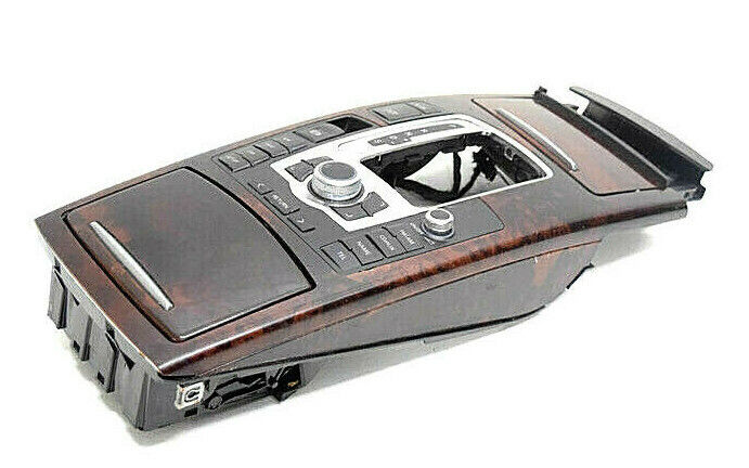 05 06 07 08 09 10 11 Audi A6 C6 Navigation Control Shifter Bezel Woodgrain