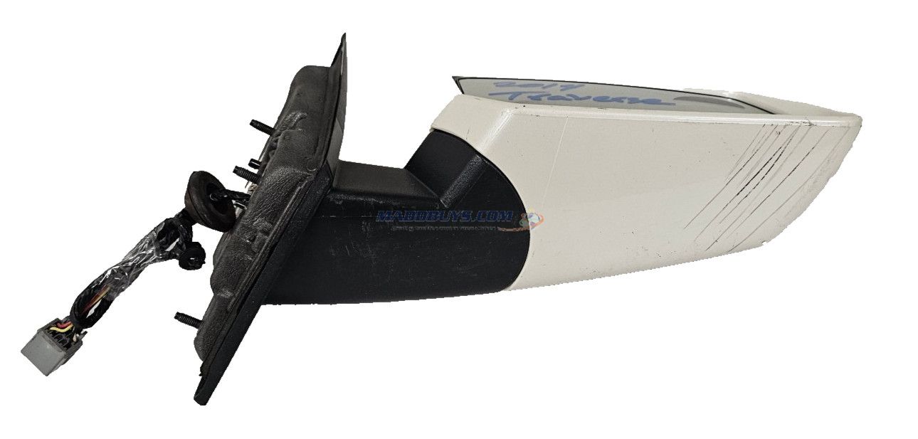 14 15 Chevrolet Traverse Right Passenger Side Door Mirror With Turn Signal White