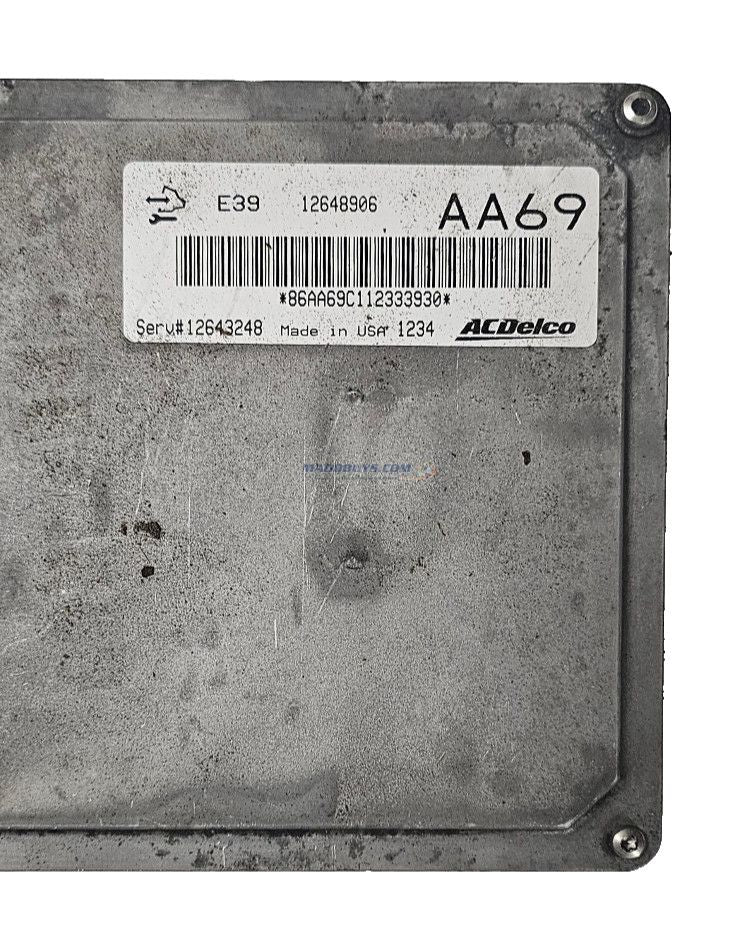 2012 Chevrolet Captiva Sport 3.0L PCM Engine Control Computer ECM ECU 12648906
