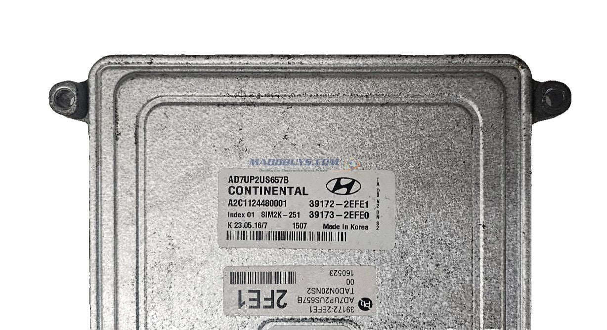17-18 Hyundai Elantra 2.0L Engine Control Electronic Module ECU ECM  39172-2EFE1