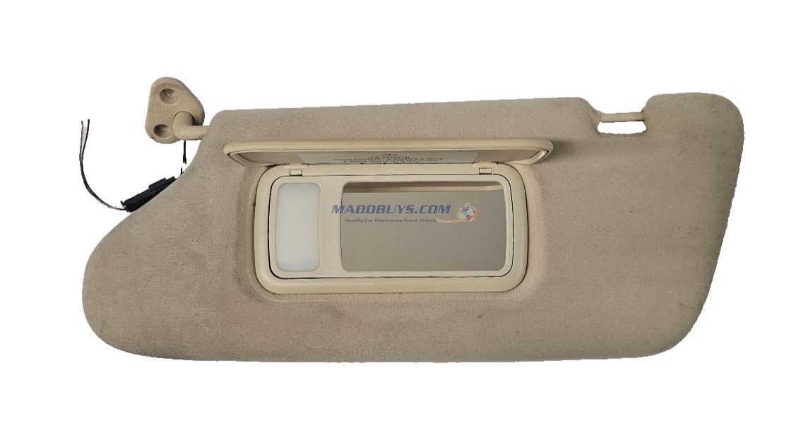 99 00 01 02 03 Mercedes ML Class RH Passenger & Driver Pass Side Sun Visor Beige