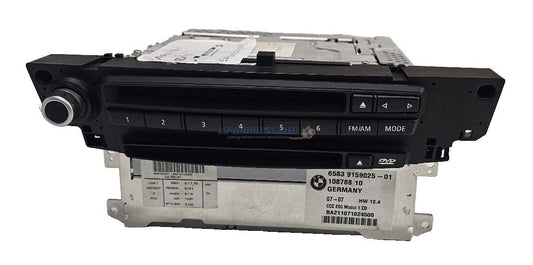 2004 2005 2006 Bmw CCC GPS DVD Navigation Radio Player UNIT 6583 919155 - 01