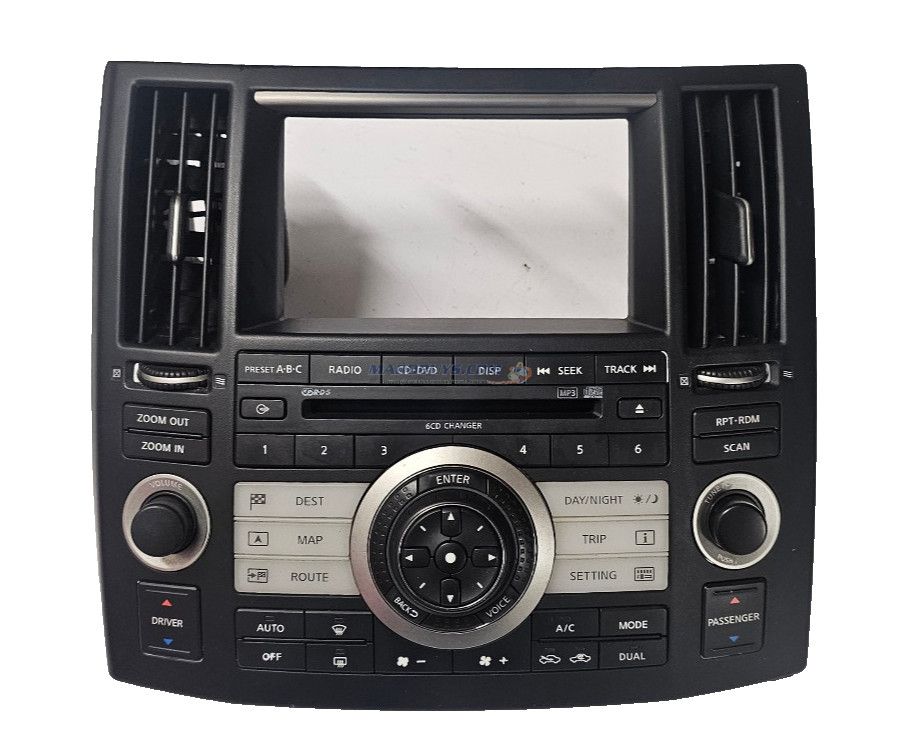 05 06 07 Infiniti FX35 FX45 Dash Radio Climate Control Assembly  OEM 28395CL71A