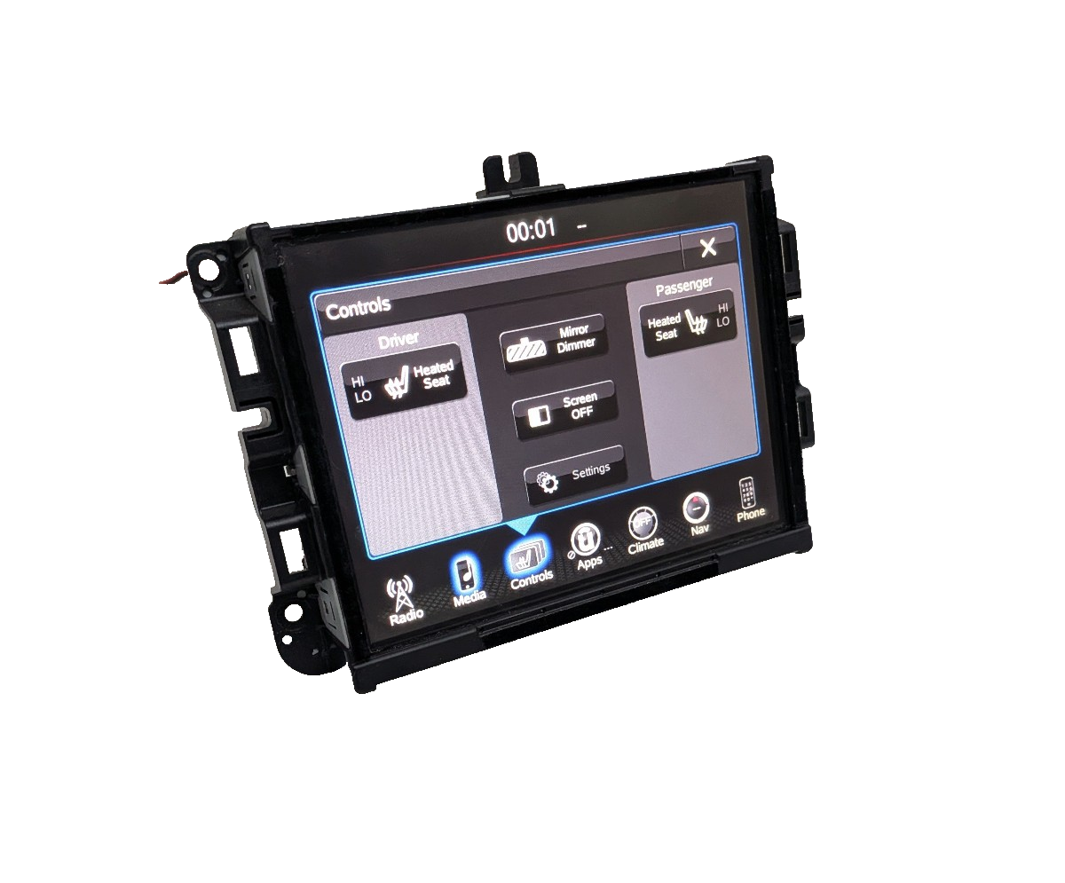 15 16 17 18 Jeep Ram  1500 2500 Radio Navigation  8.4" Touch Screen Display  VP3