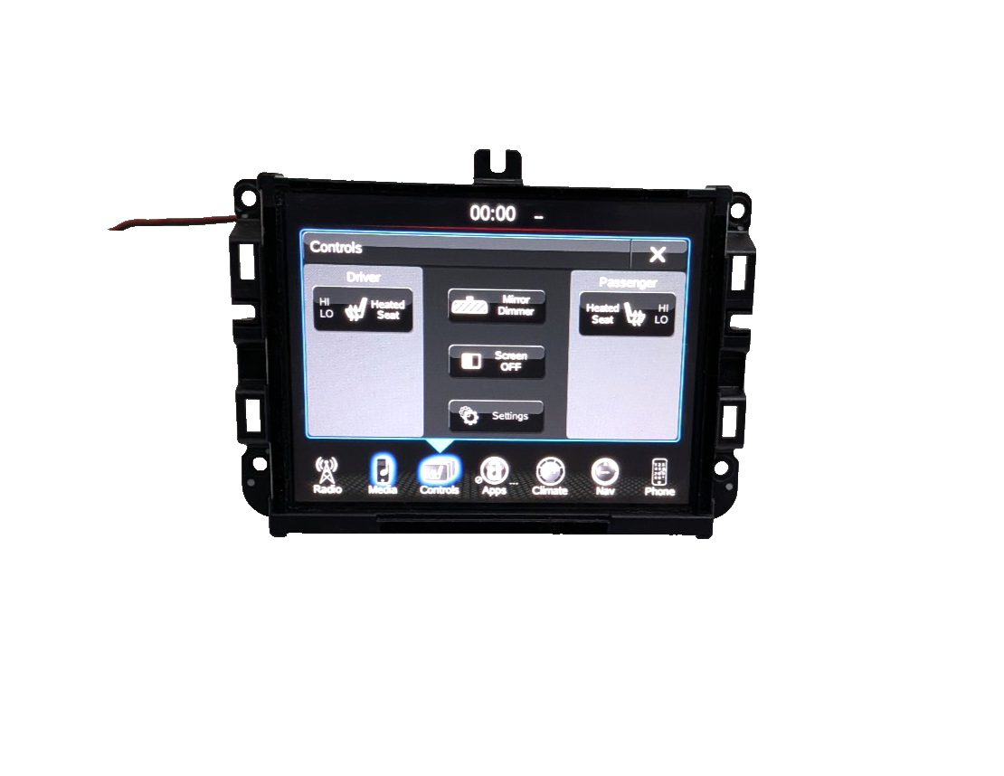 15 16 17 18 Jeep Ram  1500 2500 Radio Navigation  8.4" Touch Screen Display  VP3
