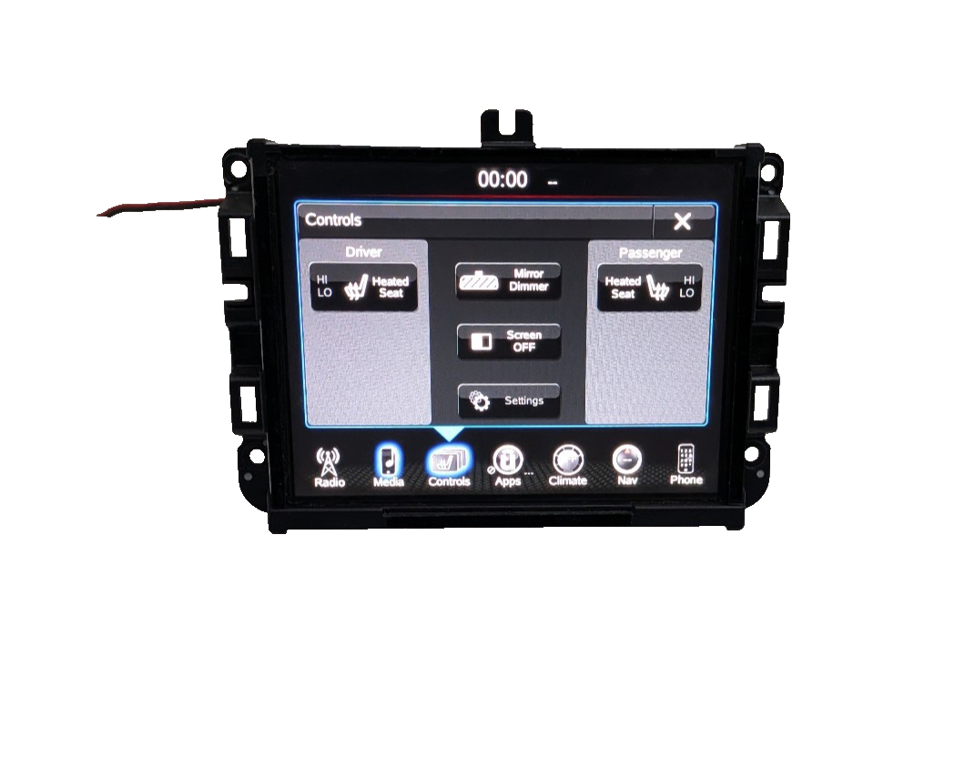 15 16 17 18 Jeep Ram  1500 2500 Radio Navigation  8.4" Touch Screen Display  VP3