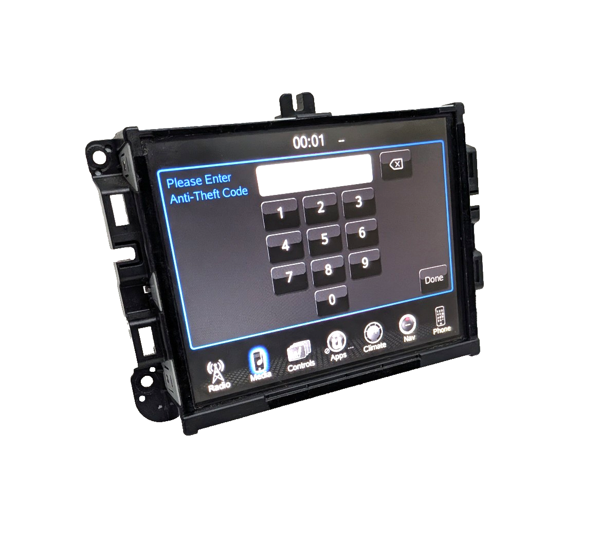 15 16 17 18 Jeep Ram  1500 2500 Radio Navigation  8.4" Touch Screen Display  VP3