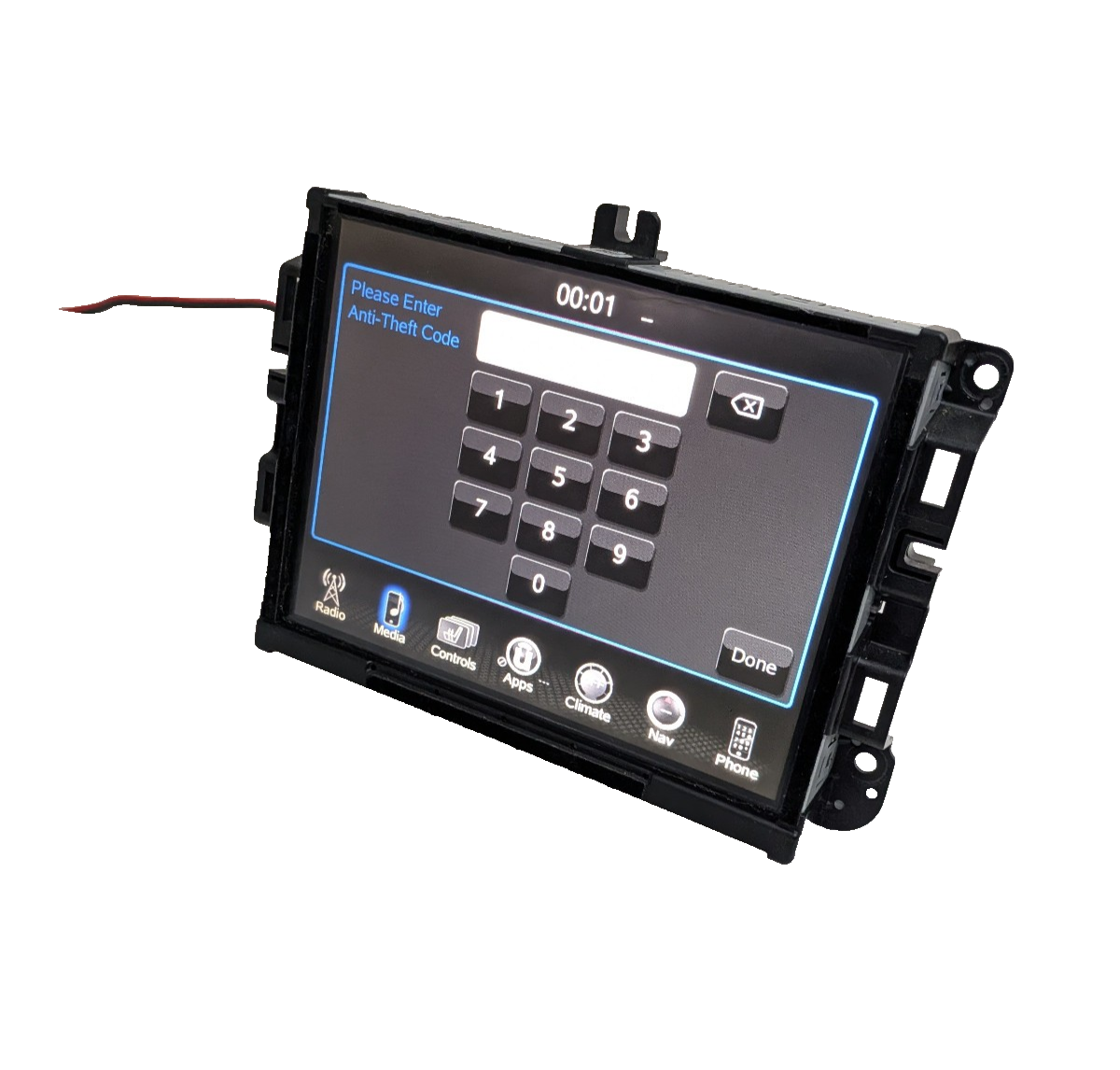 15 16 17 18 Jeep Ram  1500 2500 Radio Navigation  8.4" Touch Screen Display  VP3