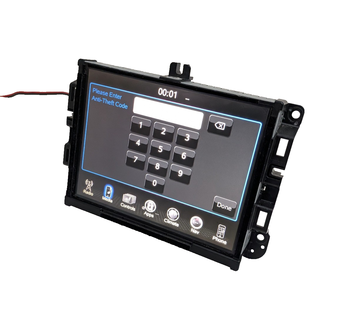 15 16 17 18 Jeep Ram  1500 2500 Radio Navigation  8.4" Touch Screen Display  VP3