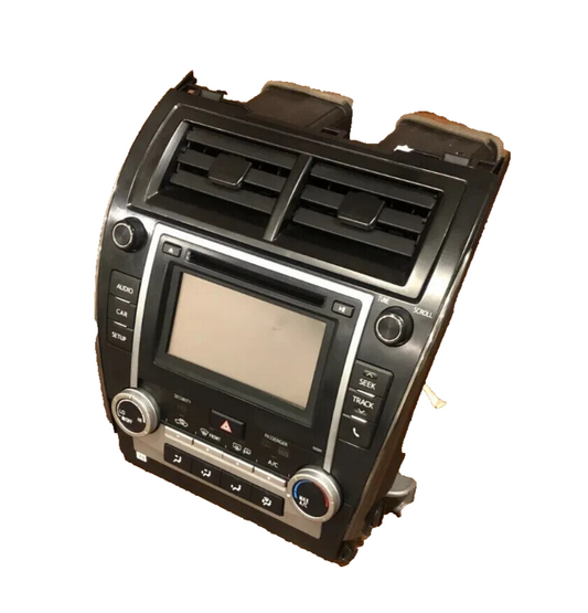 12 13 14 Toyota Camry Radio CD Player Display Screen Climate Control Vents