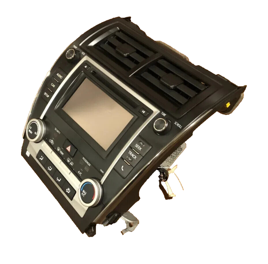 12 13 14 Toyota Camry Radio CD Player Display Screen Climate Control Vents