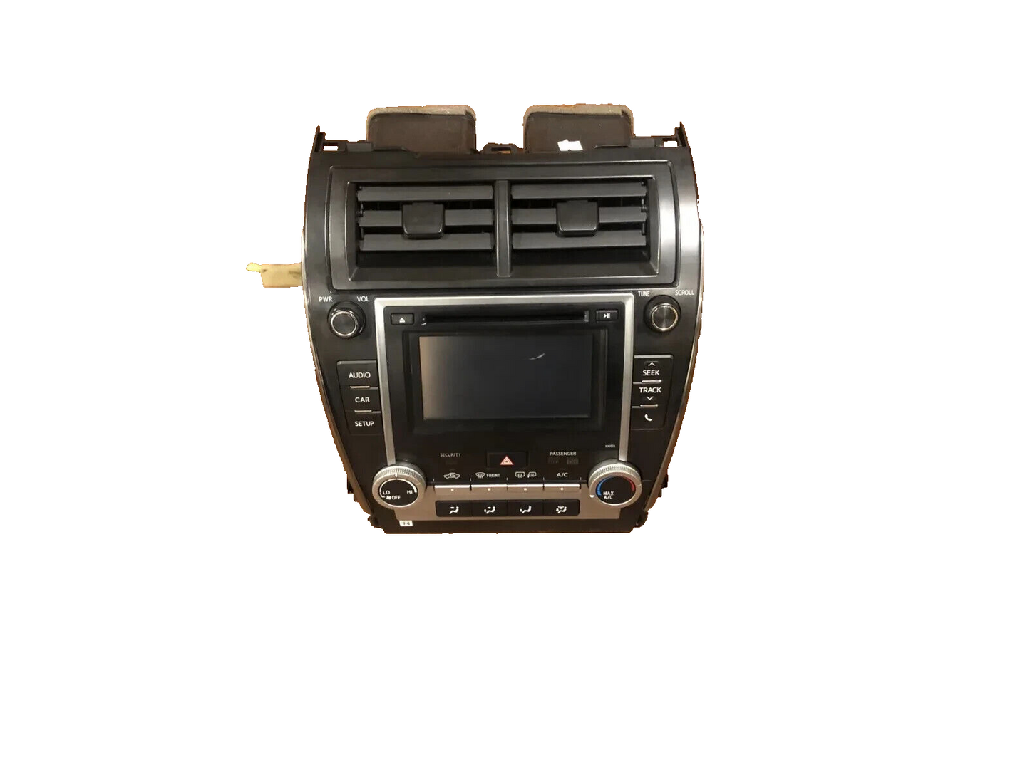 12 13 14 Toyota Camry Radio CD Player Display Screen Climate Control Vents