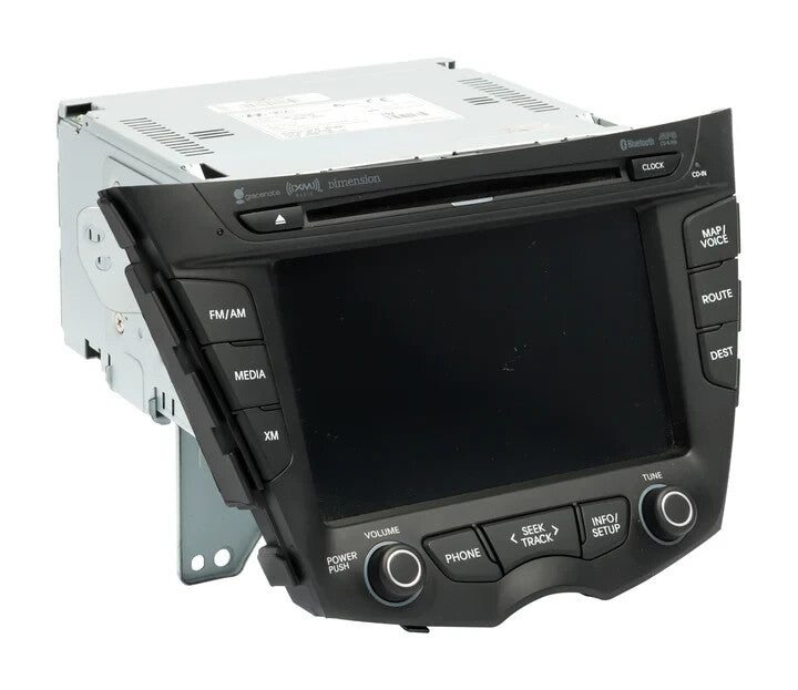 12 13 14 15 Hyundai Veloster Dimension Navigation Radio CD Player Display Screen
