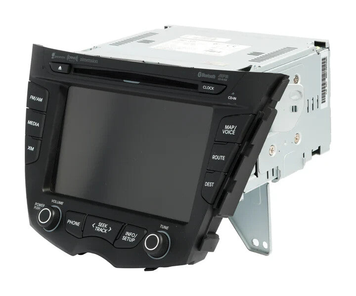 12 13 14 15 Hyundai Veloster Dimension Navigation Radio CD Player Display Screen