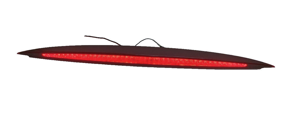 02-13 Cadillac Escalade EXT Upper Spoiler Third 3rd LED Brake Light Mount Panel