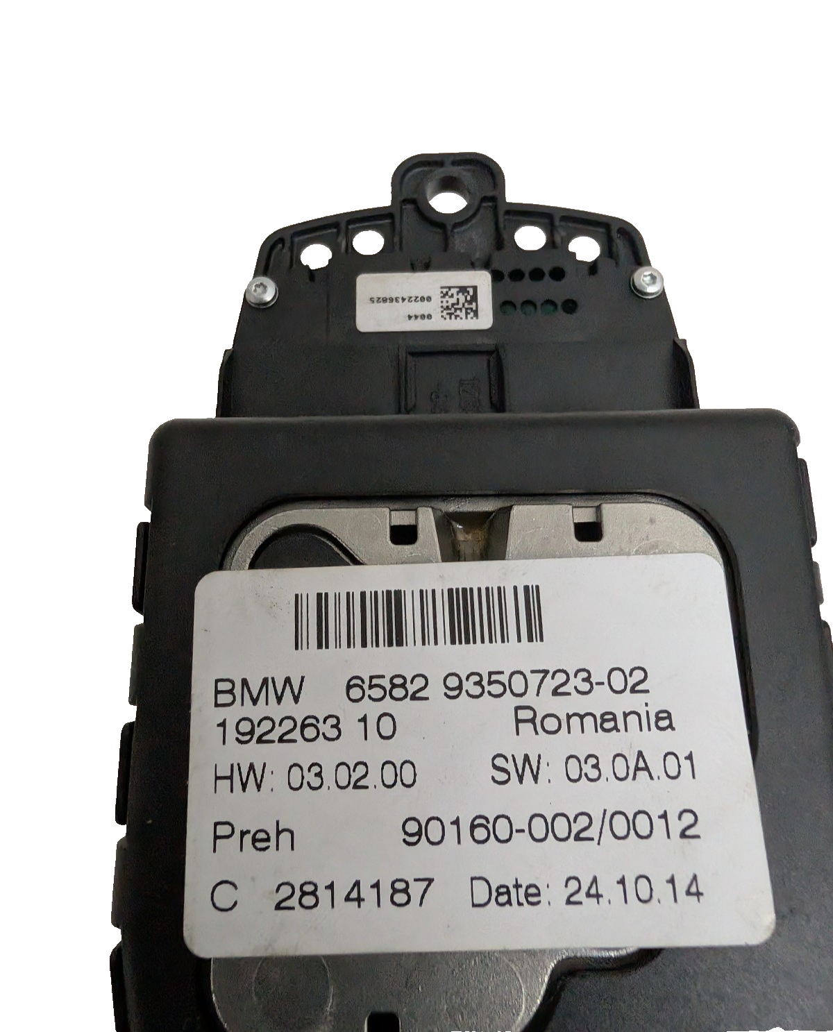 2014-2018 BMW iDrive Navigation Multimedia Touch Controller Knob OEM 65829350723
