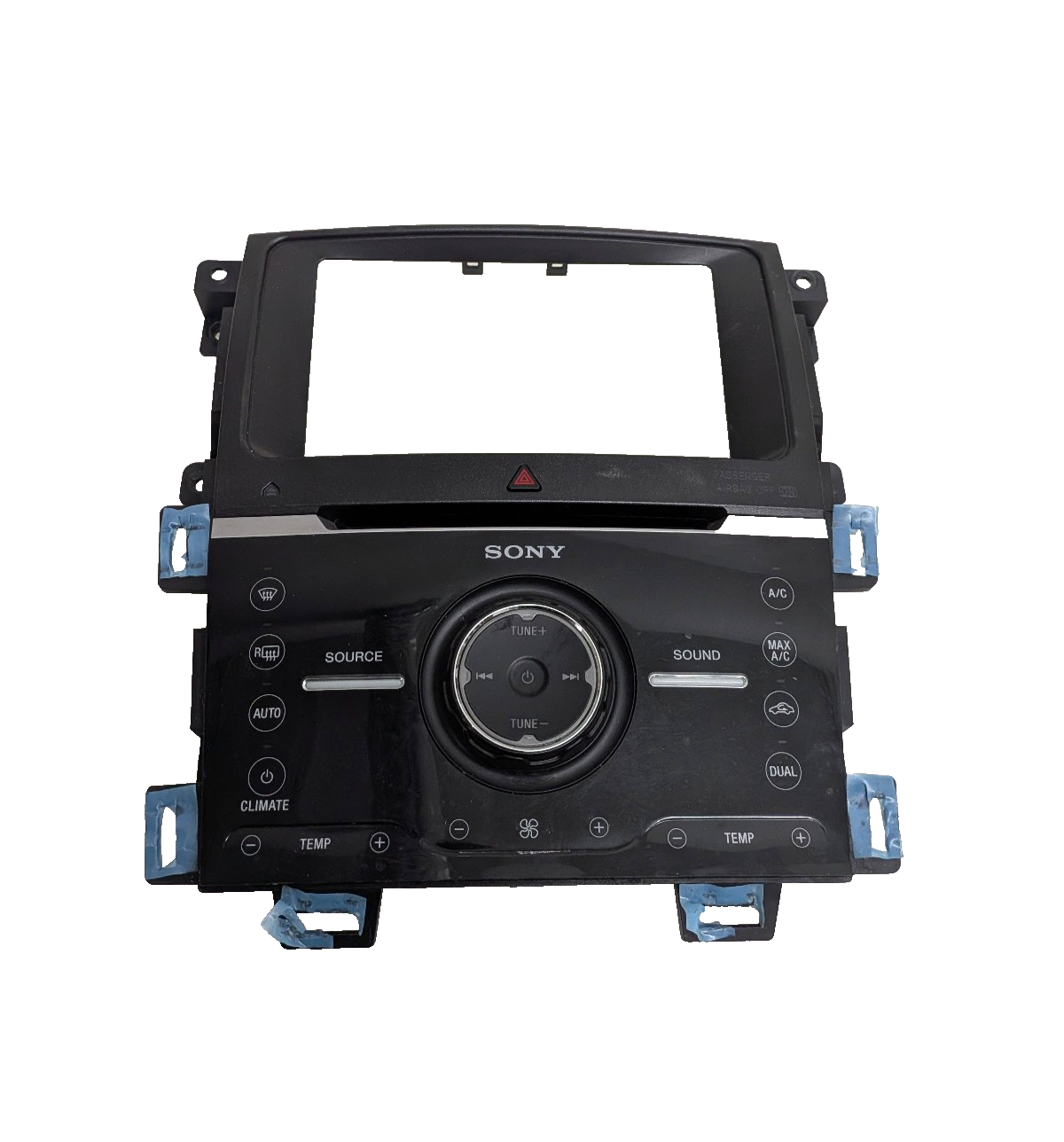2011-2014 Ford Edge Sony Radio Climate Control Panel Bezel OEM DT4T-18A802-CC