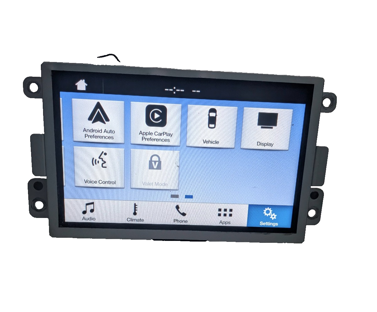 2017-2023 Ford Mustang  Sync 3 Touchscreen Display Radio Bezel  Climate Carplay