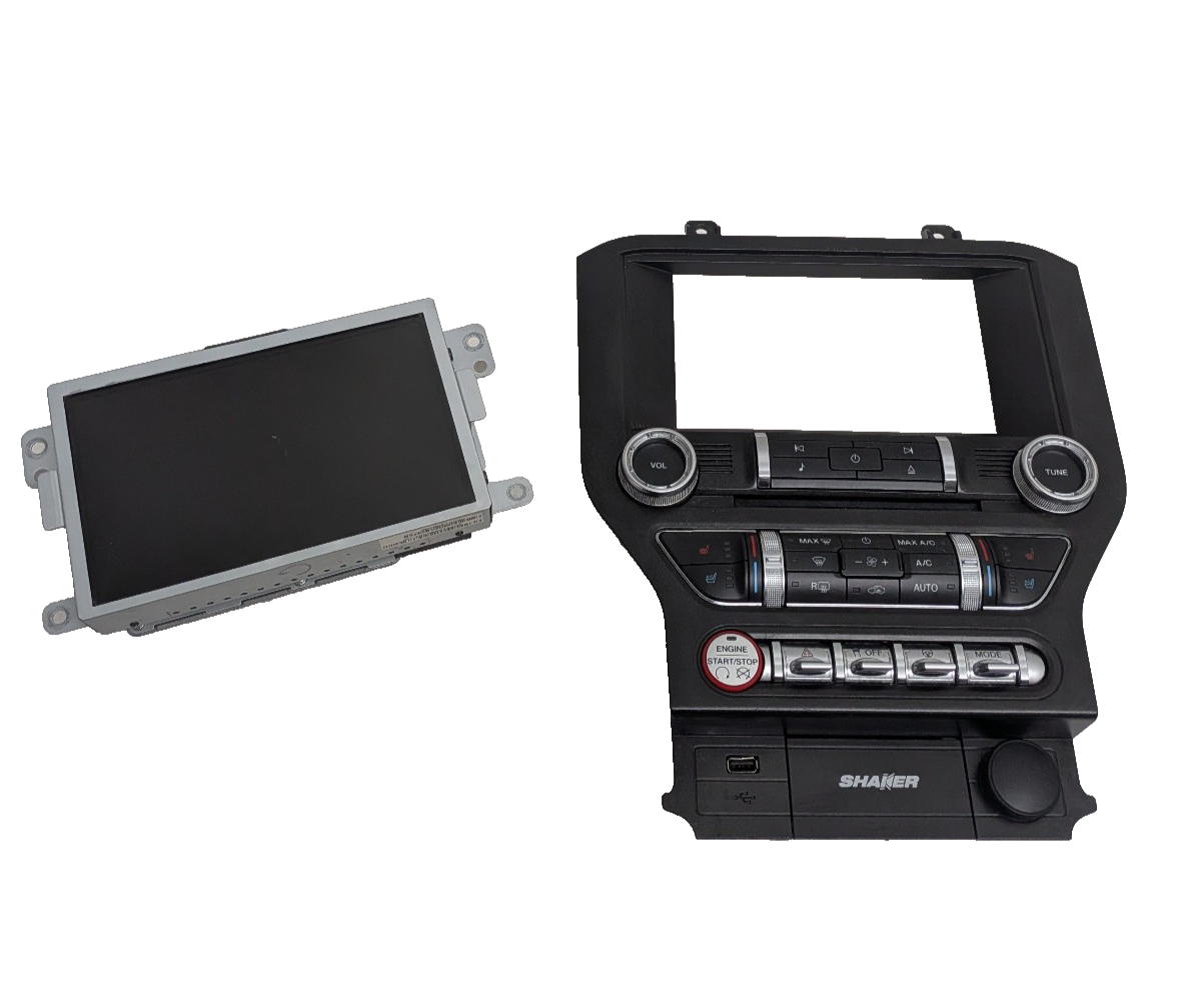 2017-2023 Ford Mustang  Sync 3 Touchscreen Display Radio Bezel  Climate Carplay