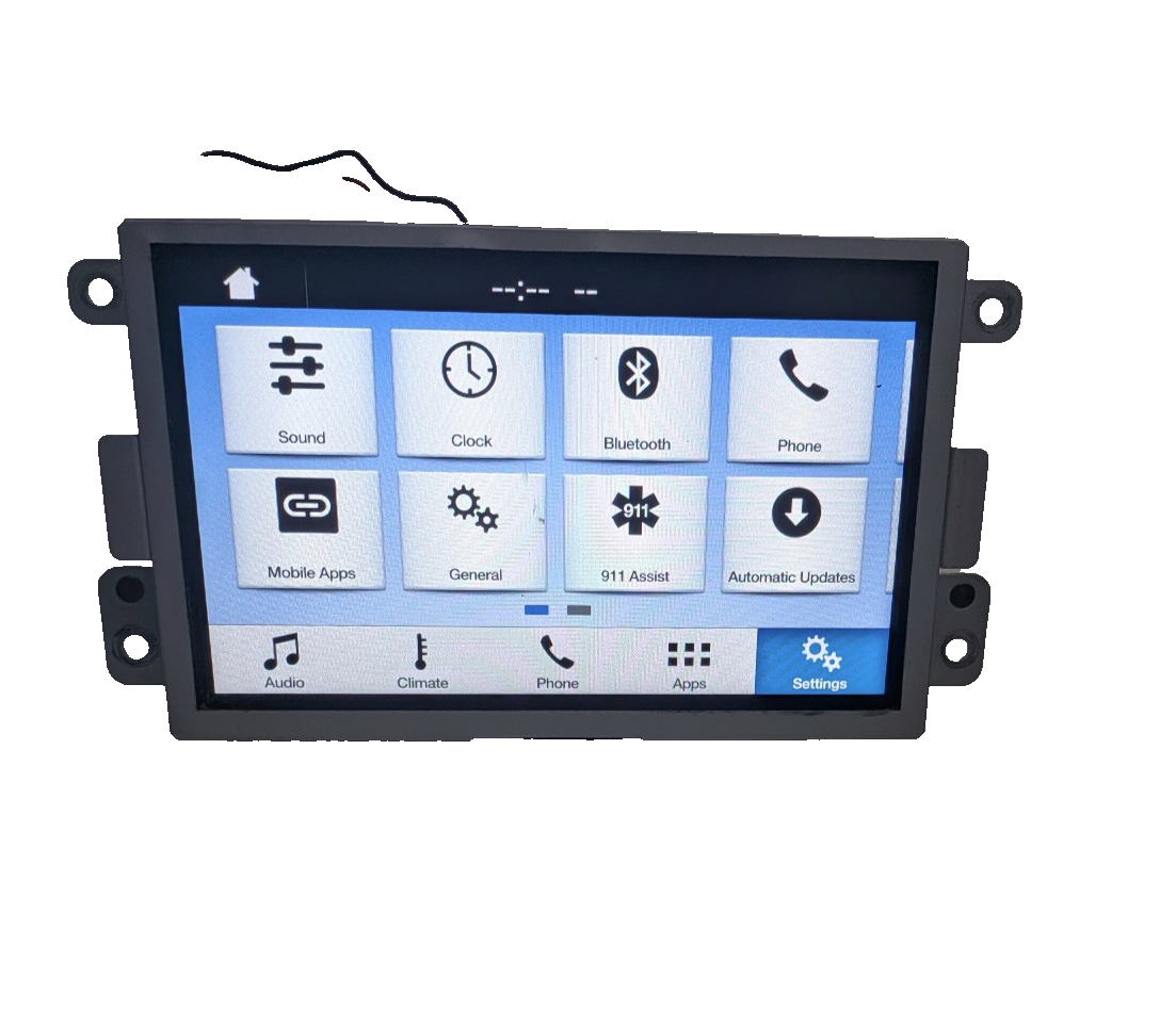2017-2023 Ford Mustang  Sync 3 Touchscreen Display Radio Bezel  Climate Carplay