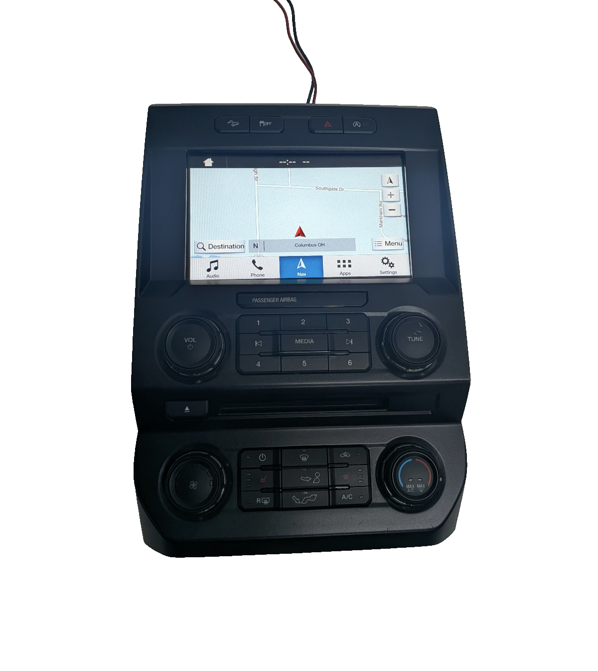 2015-2018 Ford F 150 SYNC 3  Navigation Radio 8" Screen  Climate Bezel Carplay