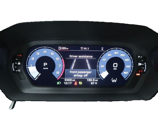 21 22 23 24  Audi A3 S3  Digital Speedometer Instrument Cluster Display Screen
