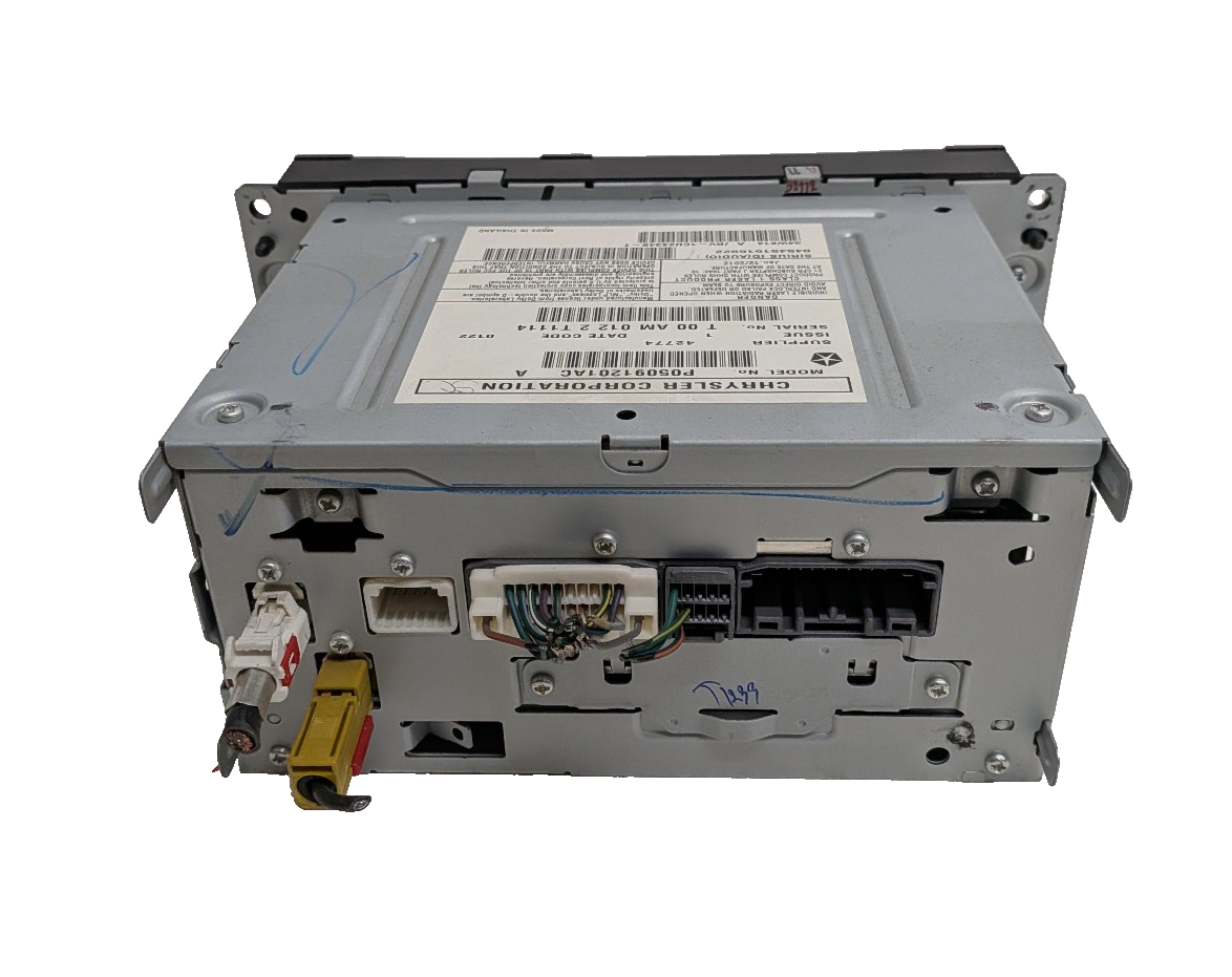 10 11 12 13 Dodge Ram Jeep Wrangler MyGIG 430 RBZ Radio CD DVD Player P05091201A