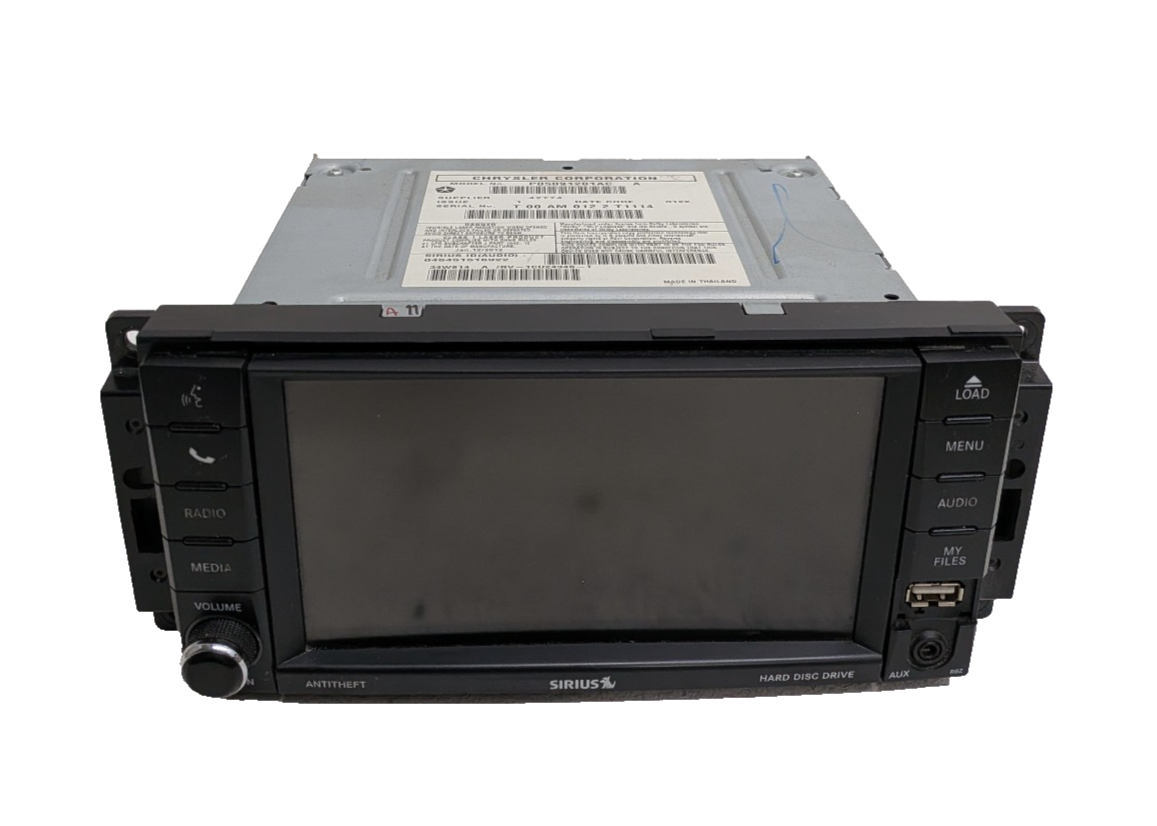 10 11 12 13 Dodge Ram Jeep Wrangler MyGIG 430 RBZ Radio CD DVD Player P05091201A