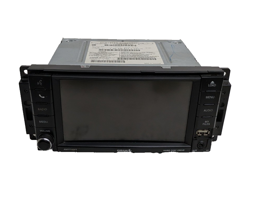10 11 12 13 Dodge Ram Jeep Wrangler MyGIG 430 RBZ Radio CD DVD Player P05091201A