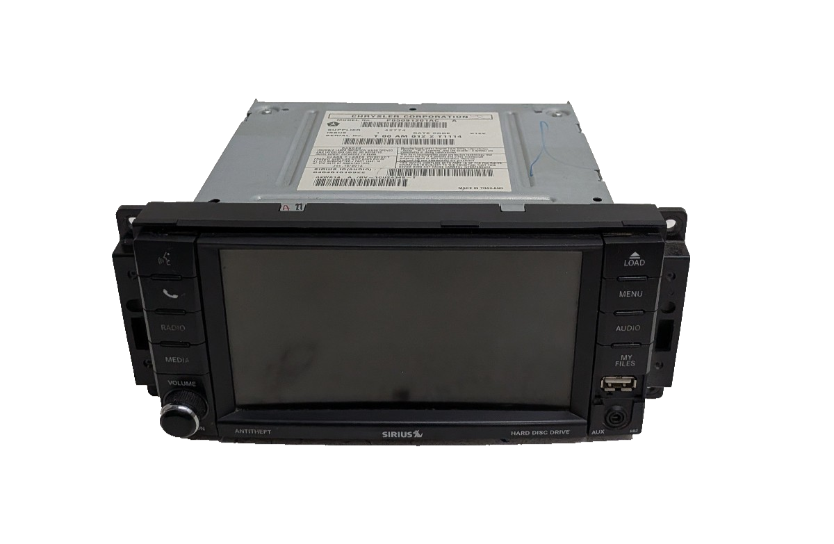 10 11 12 13 Dodge Ram Jeep Wrangler MyGIG 430 RBZ Radio CD DVD Player P05091201A
