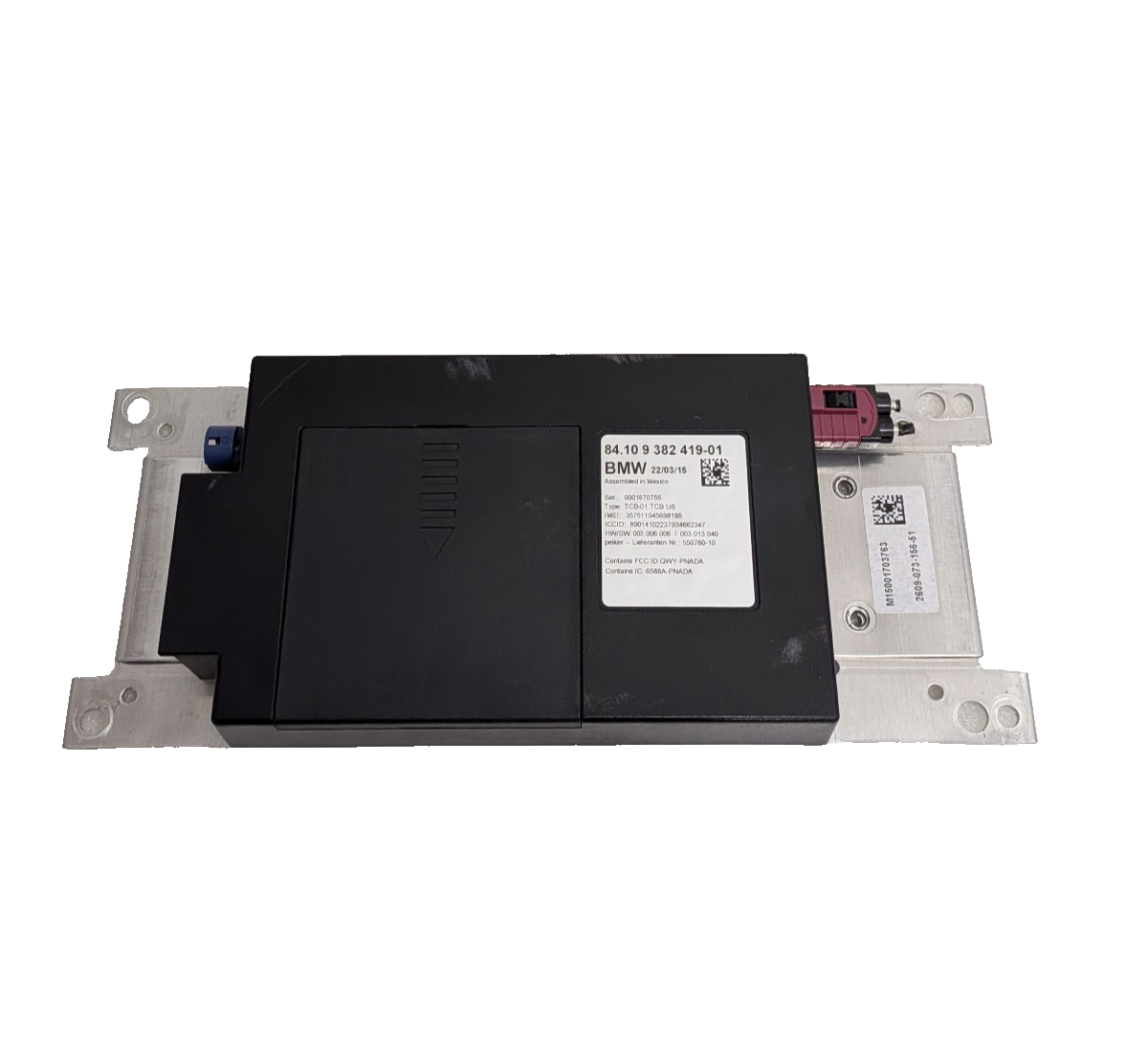 2014-2019 BMW F10 F30 F15 Telematics TCB Communication Control Module 9382419