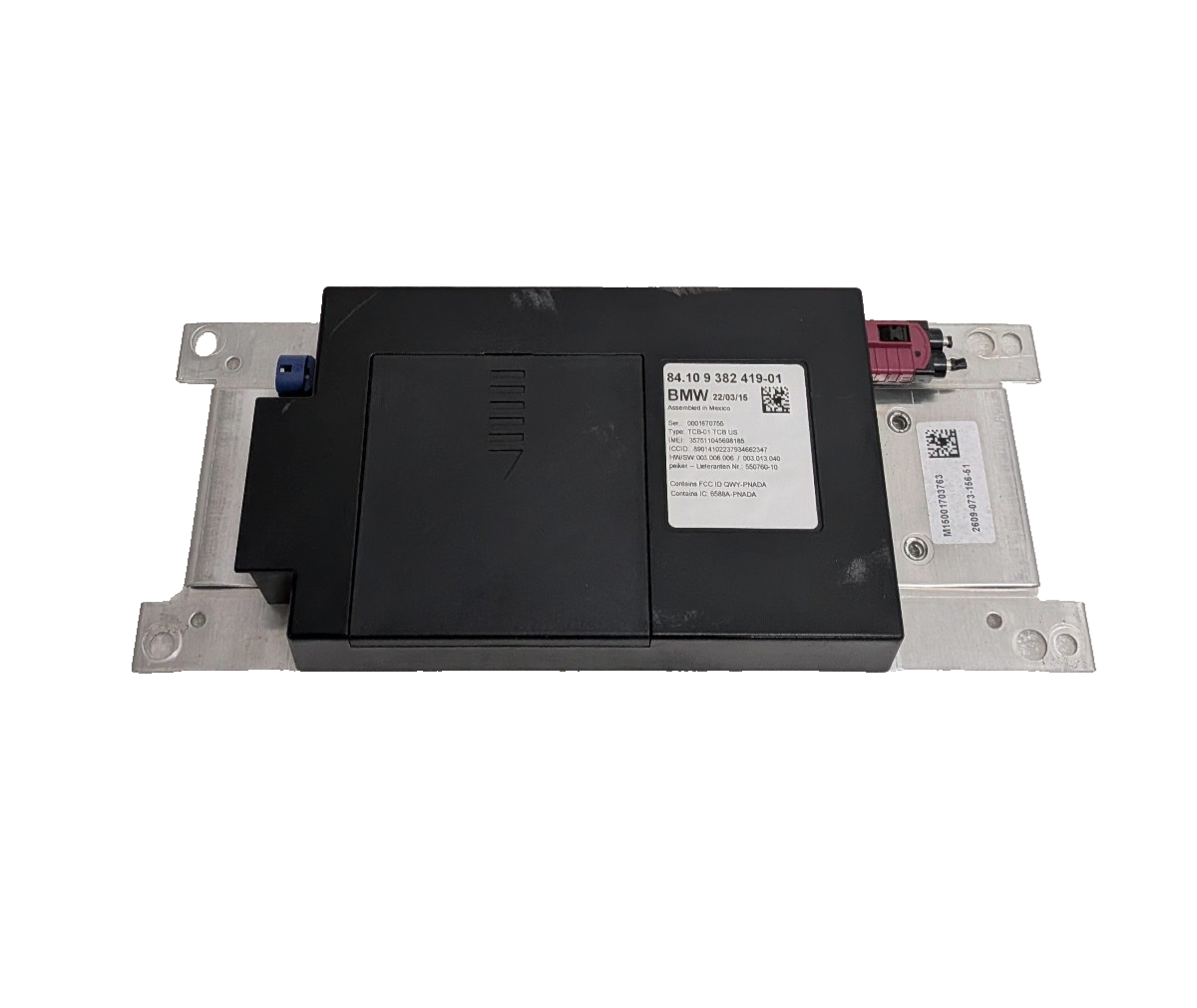 2014-2019 BMW F10 F30 F15 Telematics TCB Communication Control Module 9382419