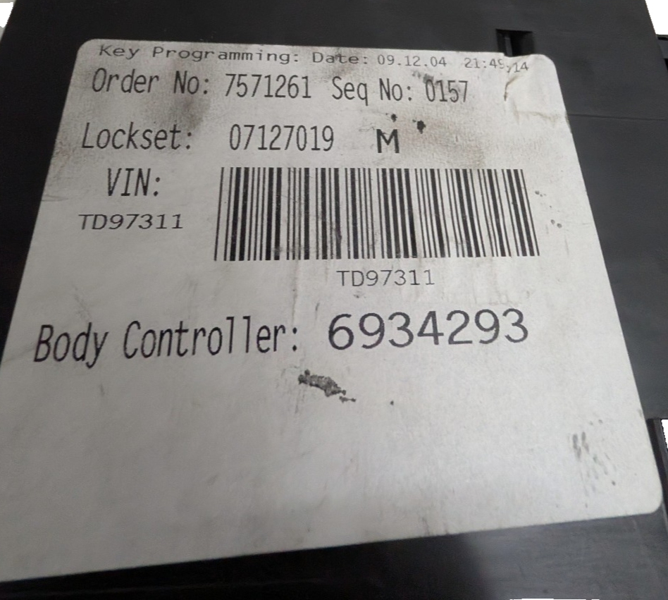 2002-2006 Mini Cooper R50 R52 R53 Body Control Module BC1 BCM OEM 6934293