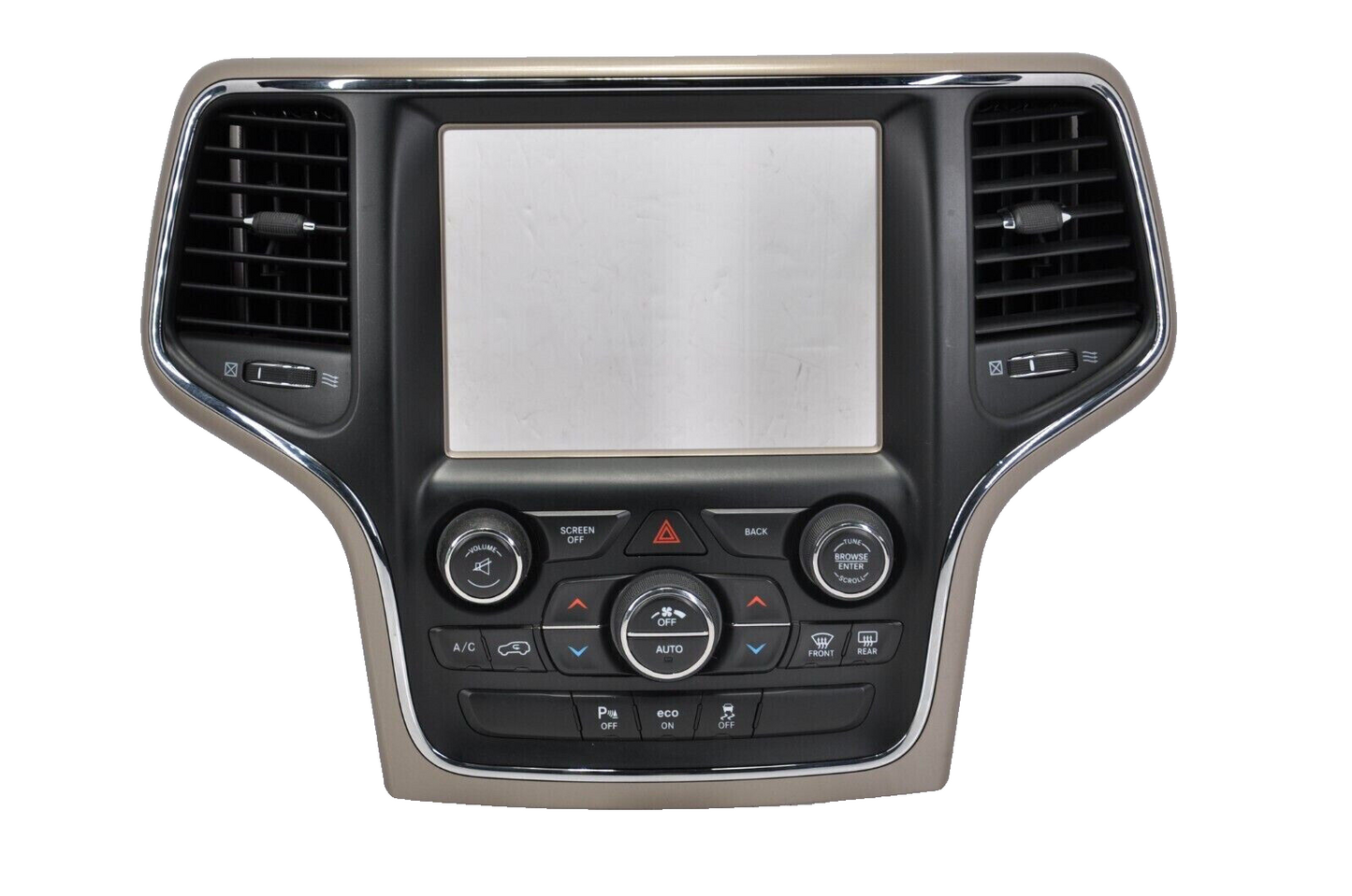 14 15 16 Jeep Grand Cherokee Radio Dash Bezel Climate Control 8.4"Display Screen
