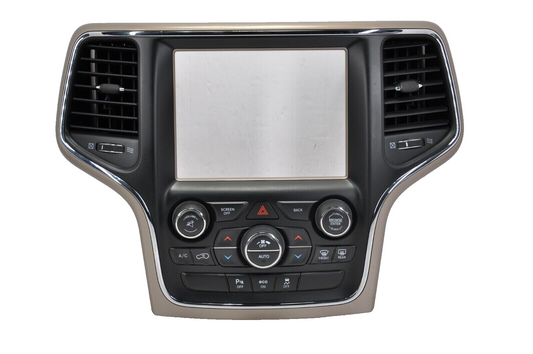 14 15 16 Jeep Grand Cherokee Radio Dash Bezel Climate Control 8.4"Display Screen