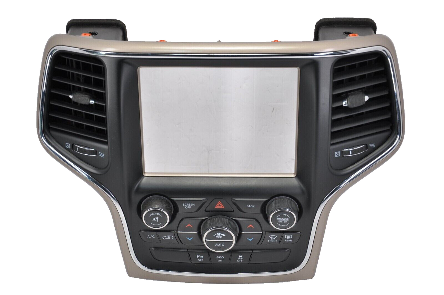 14 15 16 Jeep Grand Cherokee Radio Dash Bezel Climate Control 8.4"Display Screen