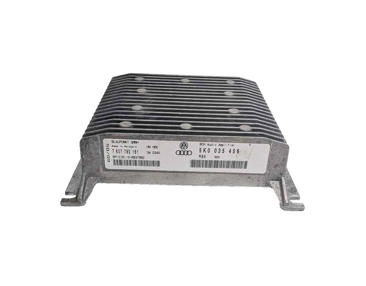 2010-2014 VW Golf GTI Jetta Passat Tiguan Audio Radio Amplifier Amp 5K0035456