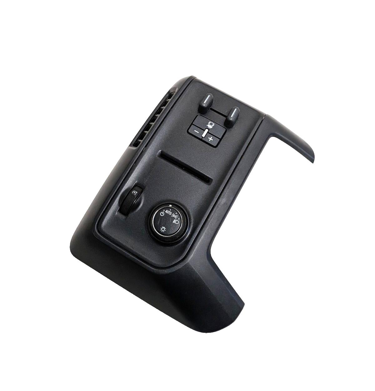 2014-2019 Silverado Sierra Headlight Trailer Brake Switch Black Dash Bezel